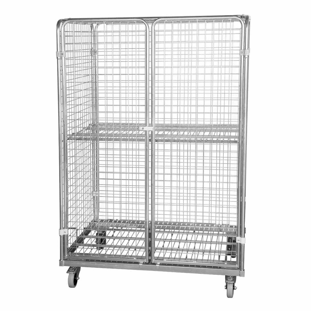 4-heks jumbo rolcontainer met stalen bodem afmeting 1200*800*1830