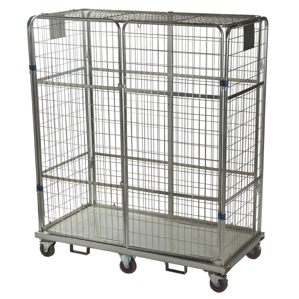 anti-diefstal rolcontainer met stalen bodem automotive stevig 1575*765*1830