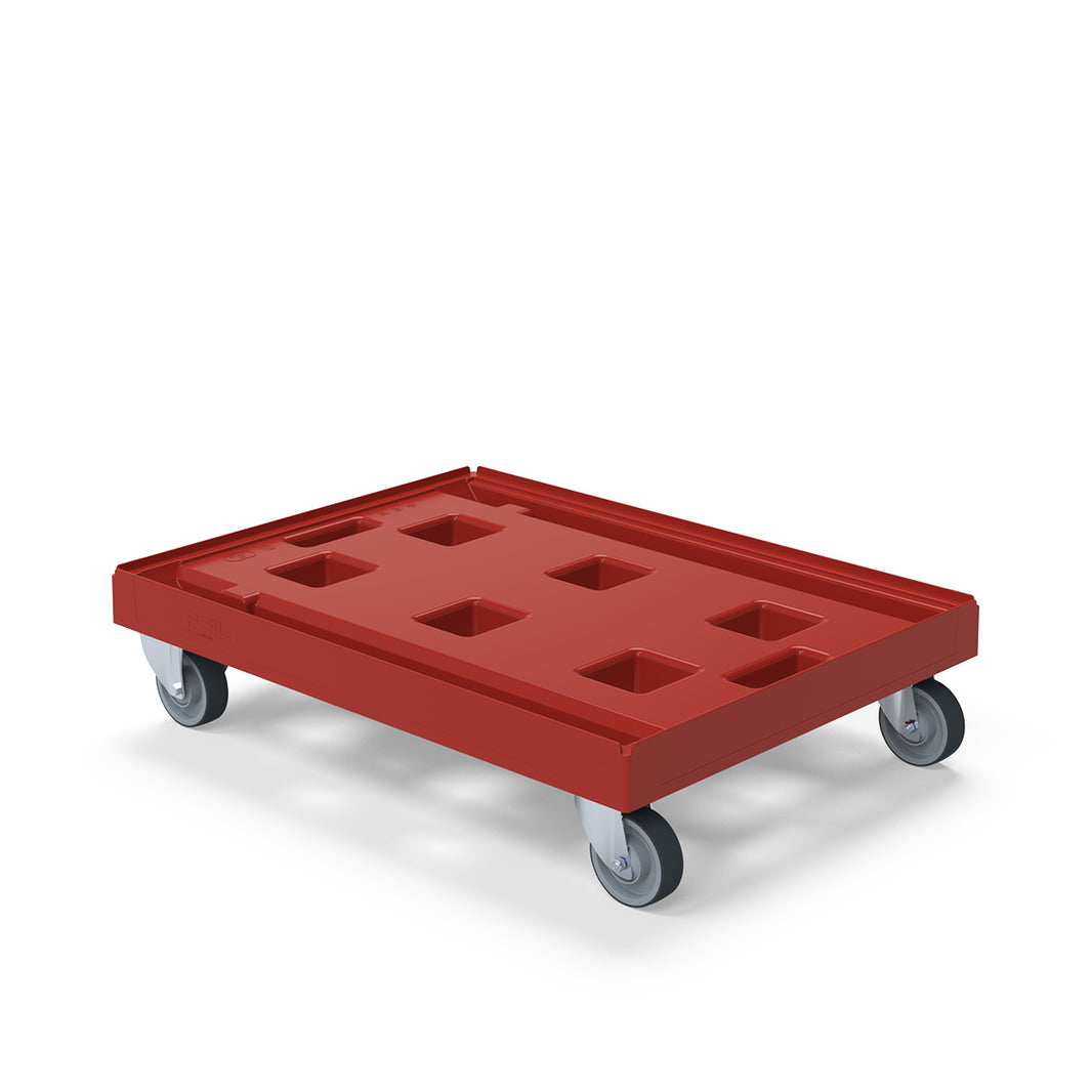 rode dolly met wielen egetra