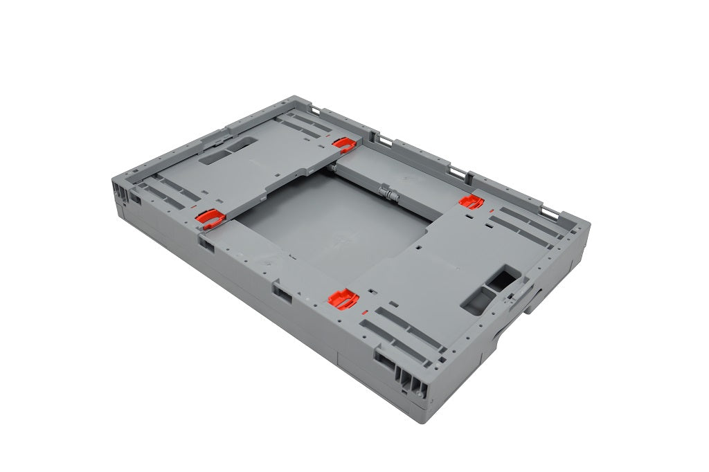 grijze plooibak gesloten vouwen egetra 600*400*215