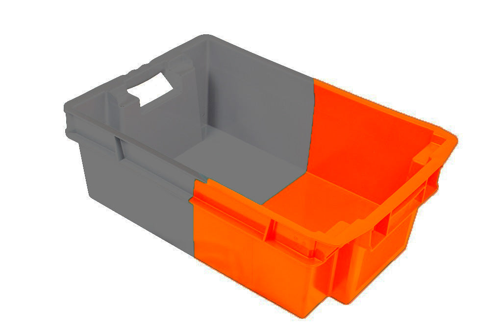 Nestbare stapelbak 70% (600x400x200) gesloten