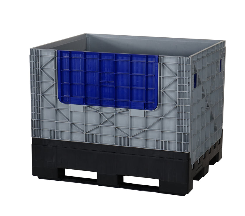 Inklapbare kunststof palletbox (1200x1000x975)
