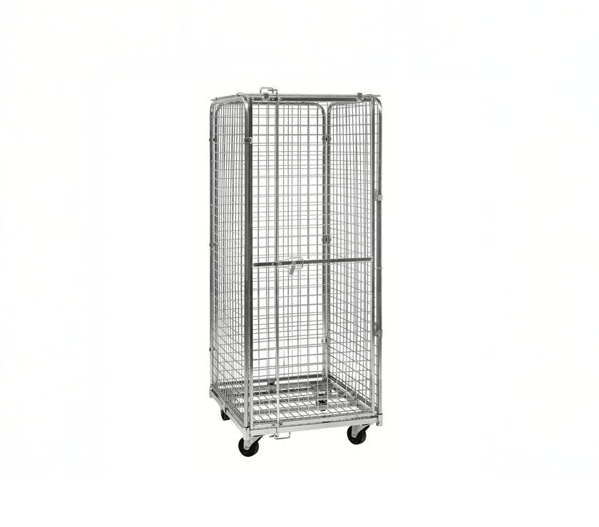 Anti-diefstal rolcontainer met stalen bodem (720x830x1840)