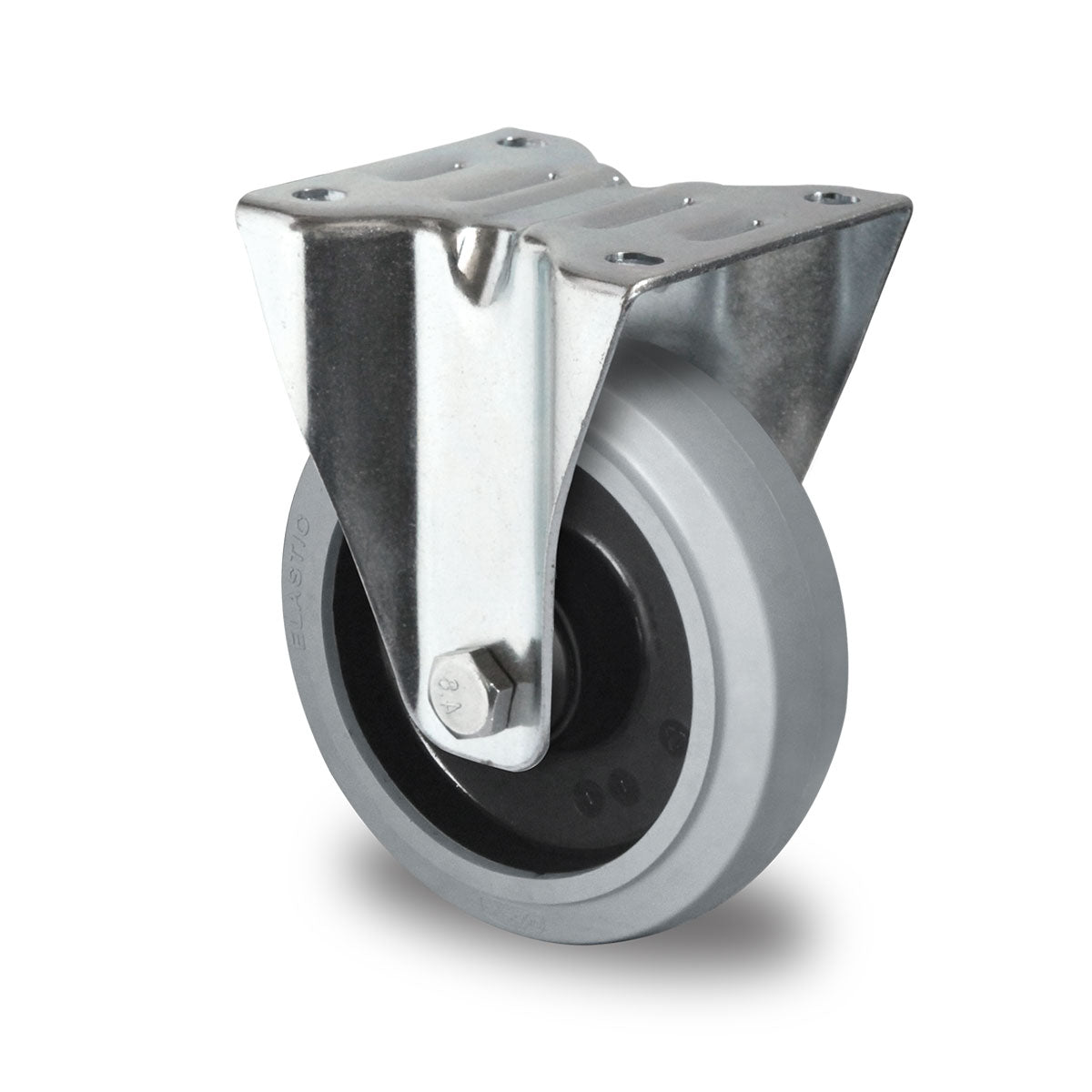 bokwiel rubber 100mm rolcontainer egetra