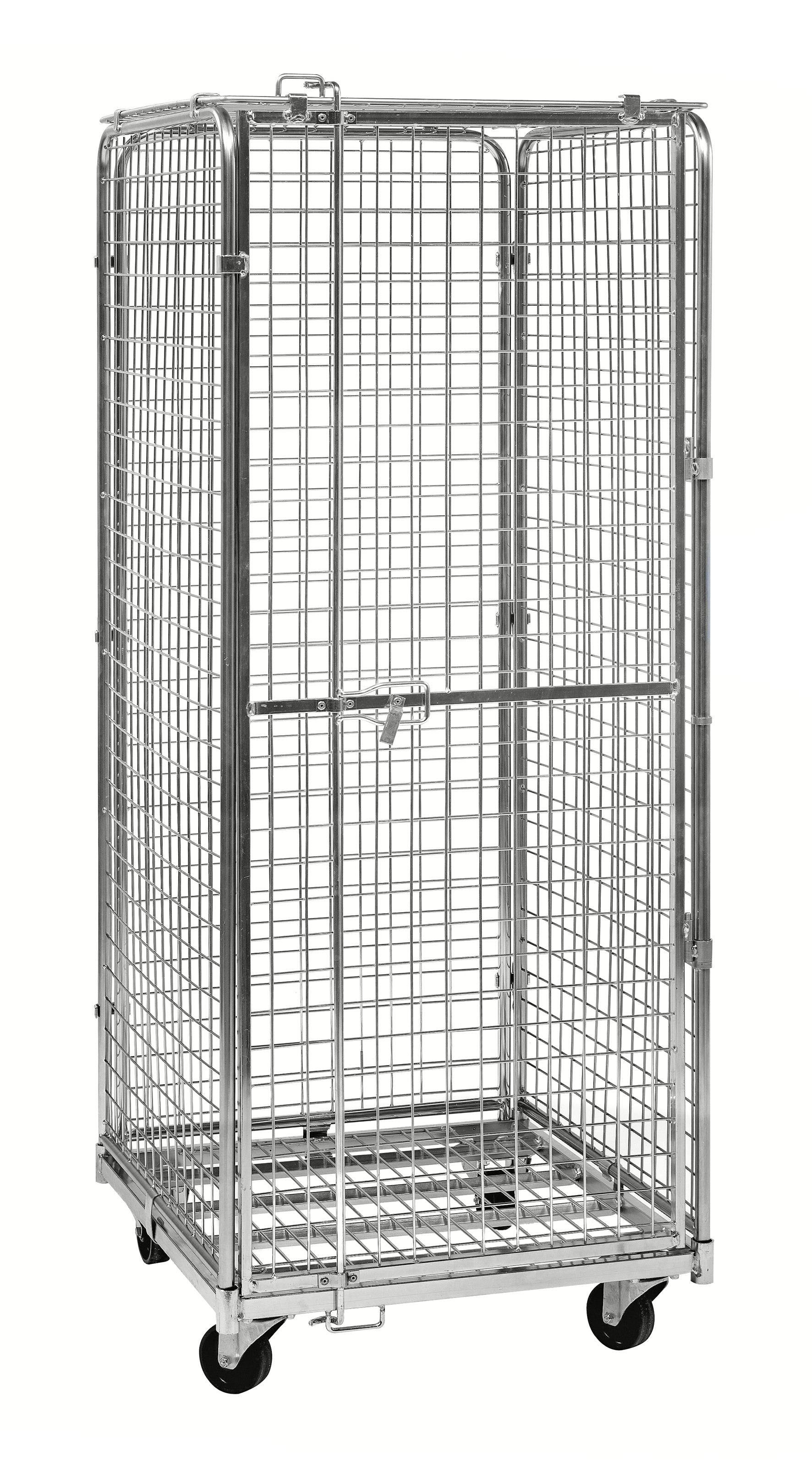 anti diefstal rolcontainer mesh 50x50 afmeting 720*830*1840