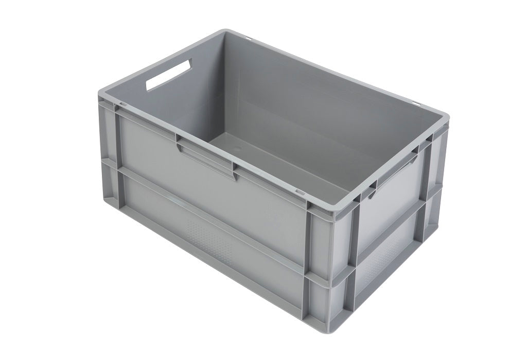 stapelbak euronorm 600/400/320 grijs egetra