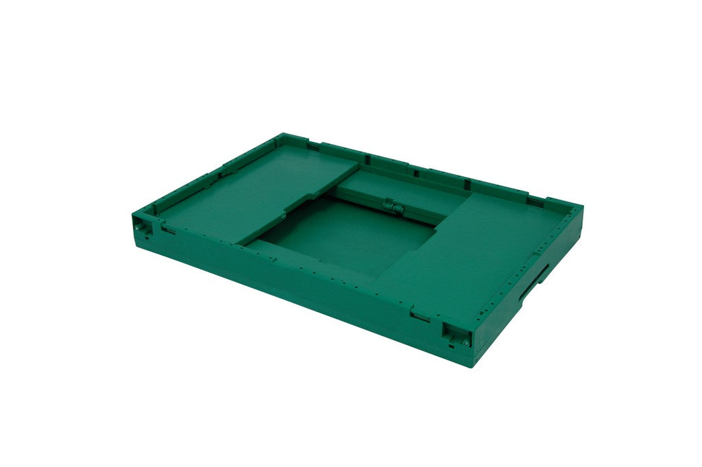 stapelbare vouwbak plooibak groen egetra 594*396*214